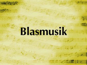 Blasmusik