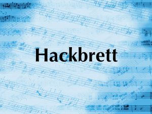 Hackbrett